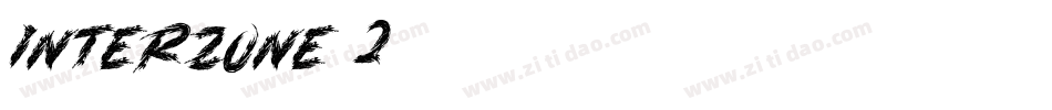 InterZone 2字体转换